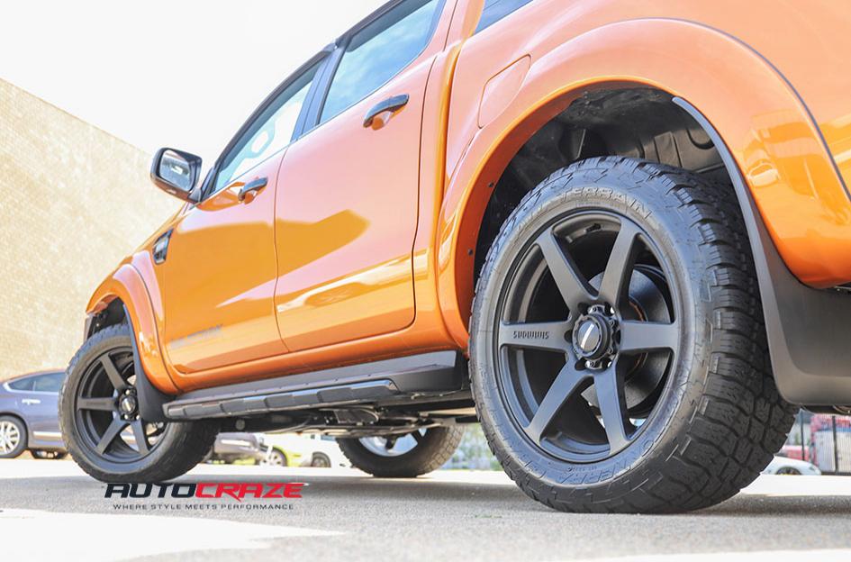 FORD RANGER S6 MATTE BLACK